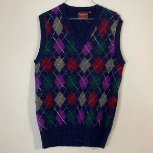 Vintage Ralph Lauren 100% wool sweater vest